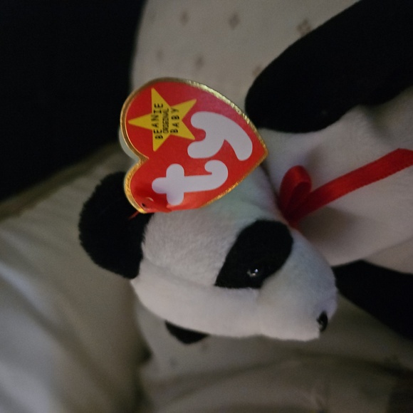 Panda 1997 Beanie Baby Rare Fortune O.G HANDMADE! - Picture 2 of 7
